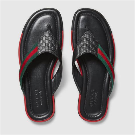 mens gucci thong sandals